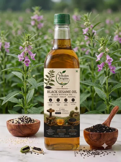 Black Sesame Oil - 1 Litre