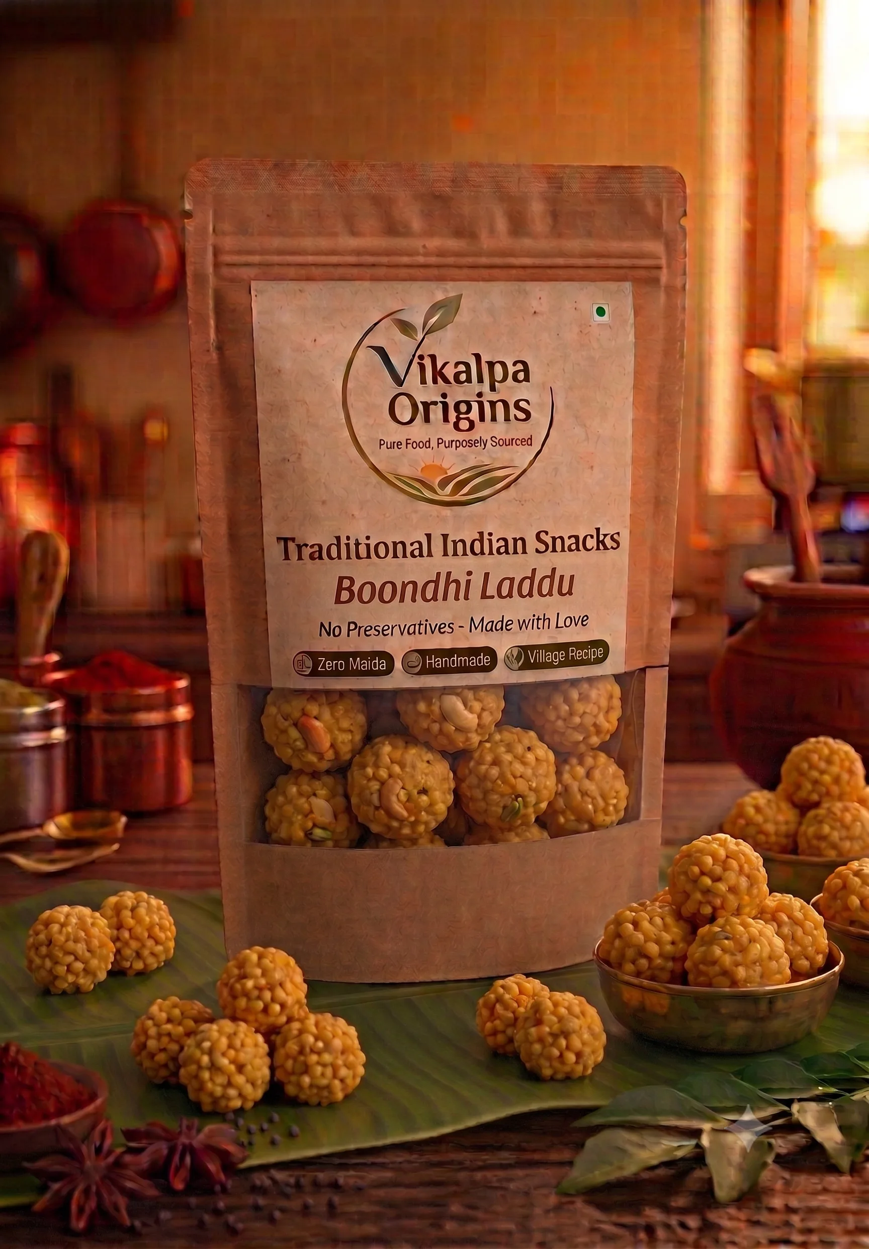 Boondhi Laddu