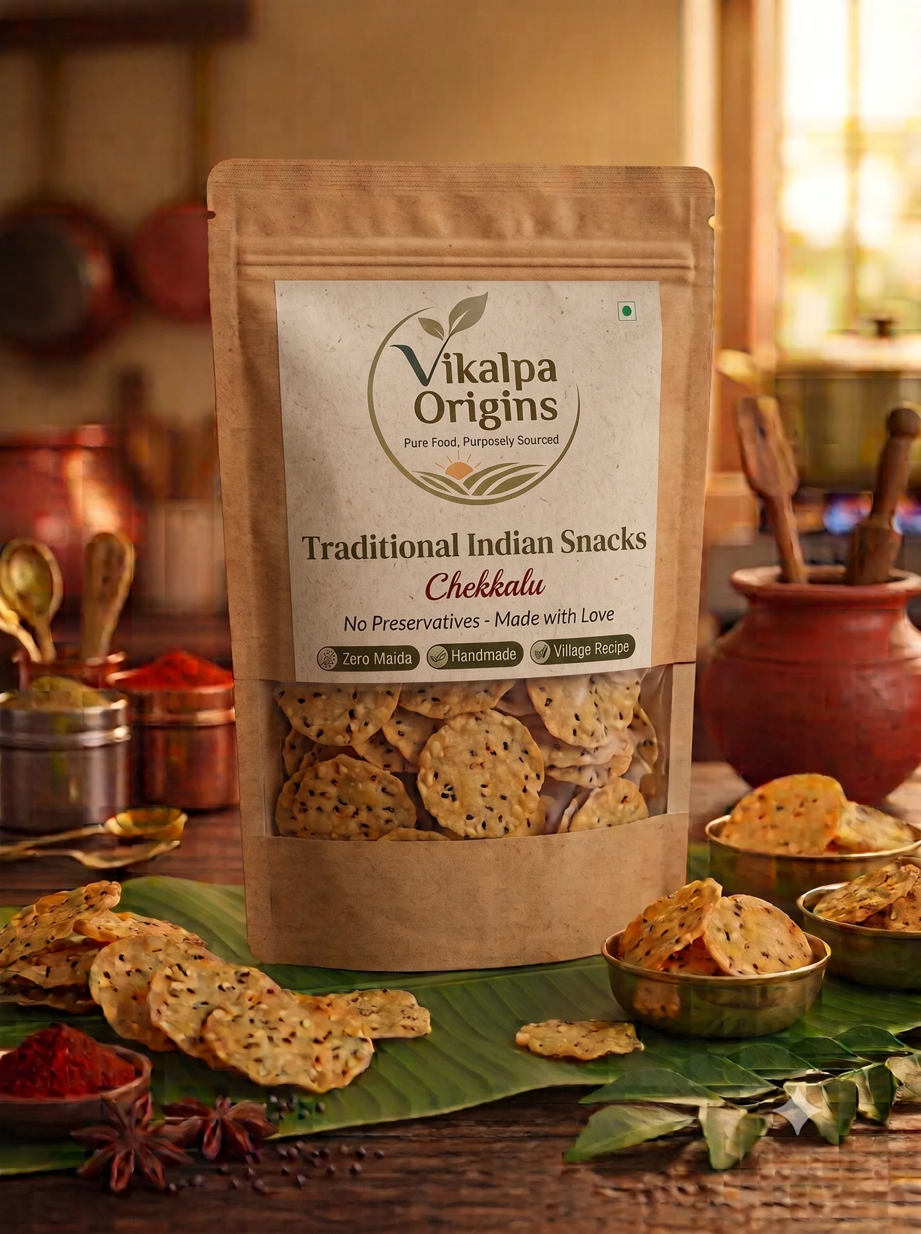 Chekkalu / Rice Crackers