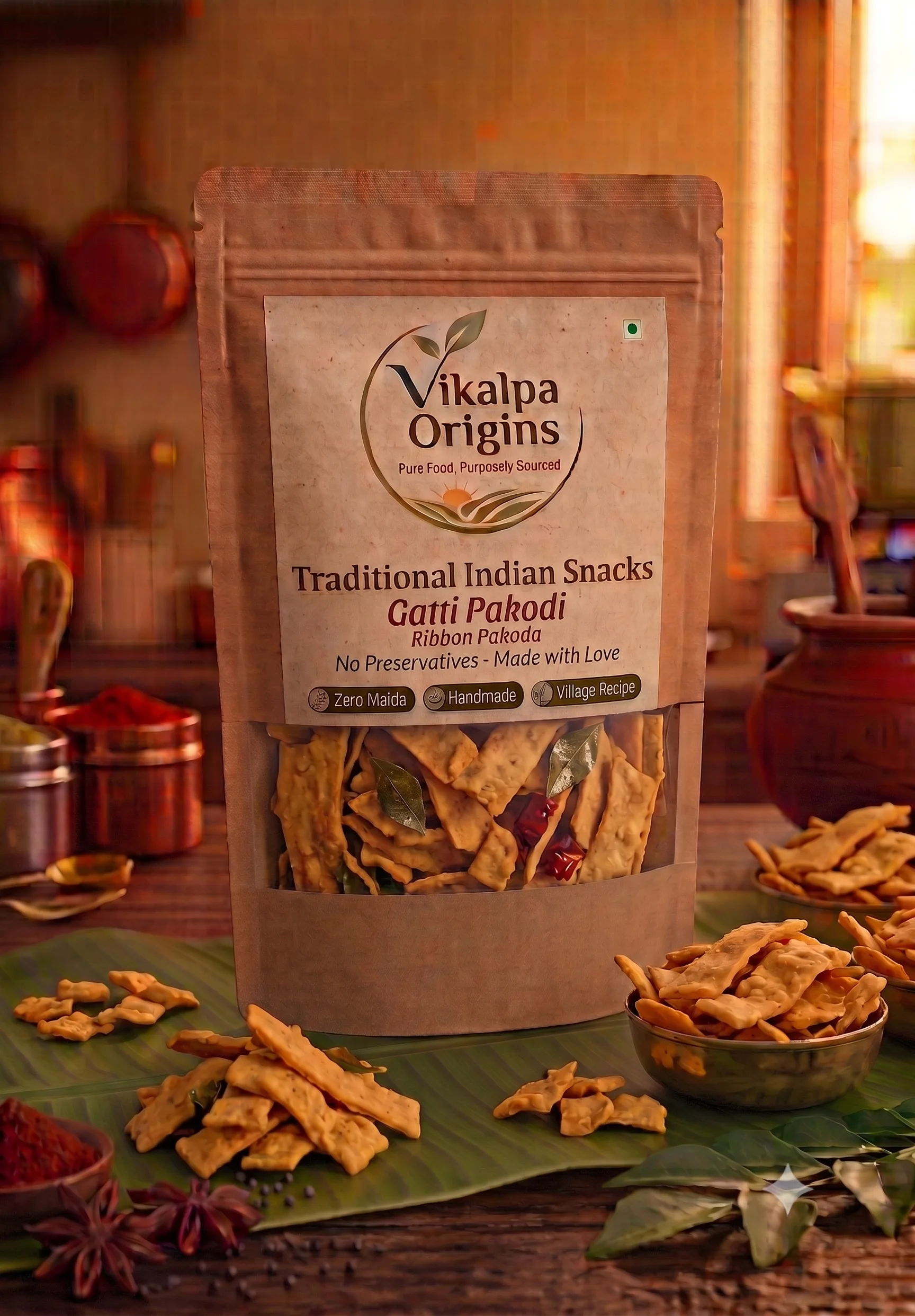 Ribbon Pakodi / Gatti Pakodi